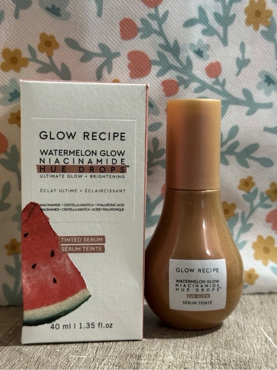 Glow Recipe Other - Glow Recipe Watermelon Glow Niacinamide Hue Drops Sun Glow 1.35 oz (full size)